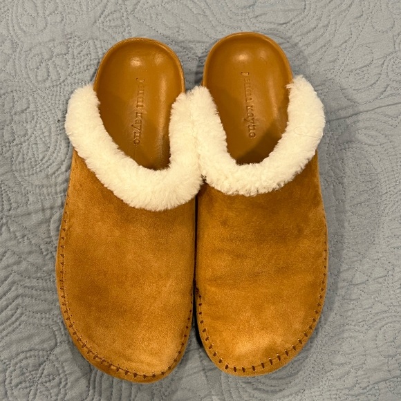 NWOT Jenni Kayne Shearling-Lined Moc Clog size 41/US 11 - Picture 2 of 5